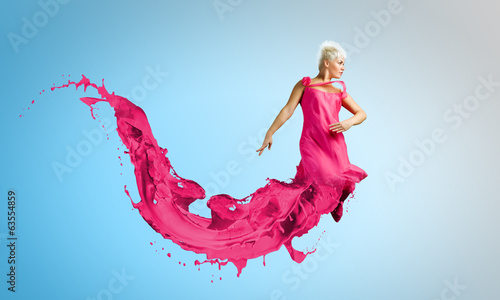 Photo: Carefree woman Carefree woman