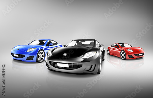 Illustration: Sports Car Collection Sports Car Collection