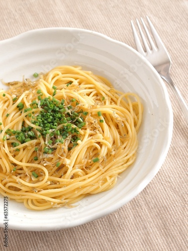 Photo: じゃこの和風パスタ じゃこの和風パスタ
