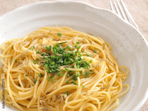 Photo: じゃこの和風パスタ じゃこの和風パスタ