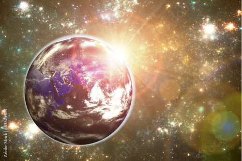 Planet Earth. Elements of this image furnished by NASA.