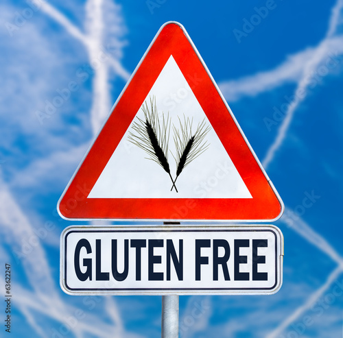 Photo: Gluten Free traffic sign Gluten Free traffic sign