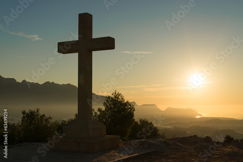 Photo: Stone cross Stone cross