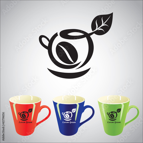 Vector: Coffee cup symbol Coffee cup symbol