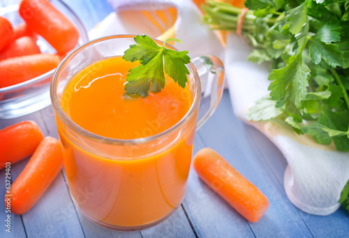 Photo: carrot juice carrot juice