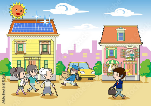 Vector: Living with the solar Living with the solar