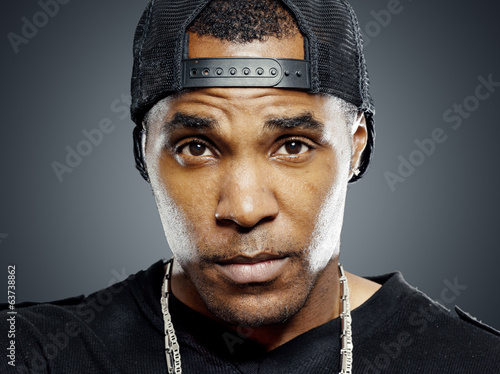 Photo: portrait of an urban african american man portrait of an urban african american man
