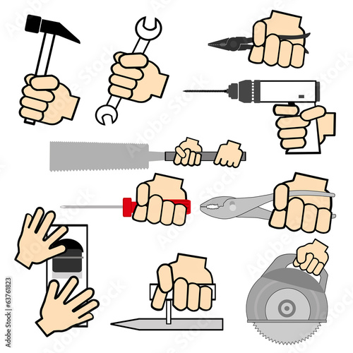 Illustration: 工具アイコン 工具アイコン