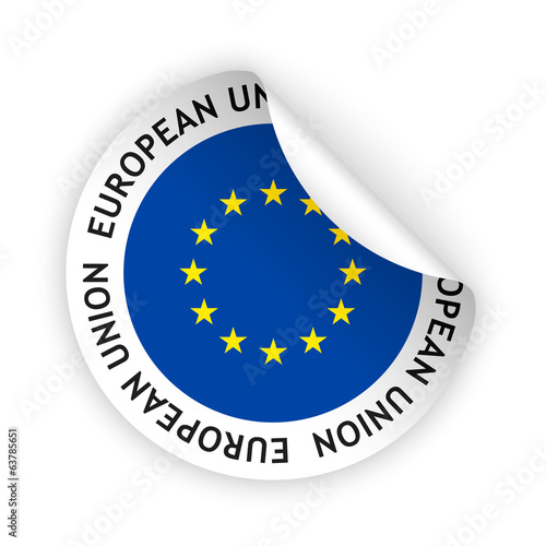 Vector: vector flag bent sticker vector flag bent sticker