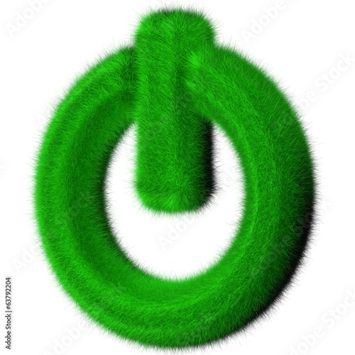 Illustration: grüne Power grüne Power