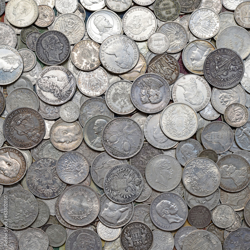 Photo: Ancient silver coins Ancient silver coins