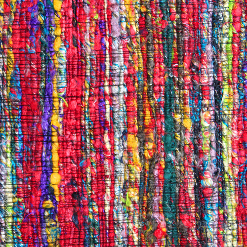 Photo: Tapis indien - fibres recyclés Tapis indien - fibres recyclés