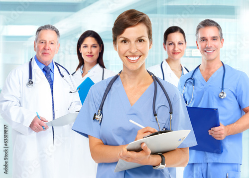 Photo: Group of medical doctors Group of medical doctors