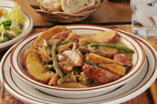 Photo: Chicken potato casserole Chicken potato casserole