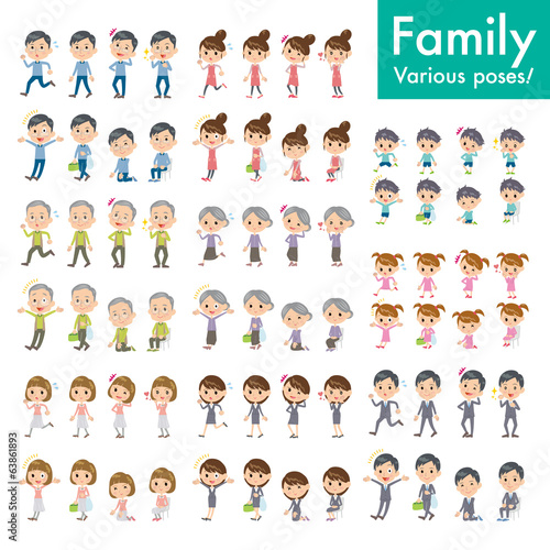 Vector: 人物イラストセット_2 人物イラストセット_2