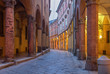 Bologna - Via Santo Stefano (St. Stephen) street Bologna - Via Santo Stefano (St. Stephen) street