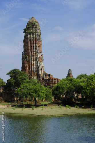 Photo: Wat Phra Ram temple in Ayutthaya, Thailand Wat Phra Ram temple in Ayutthaya, Thailand