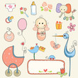 Cute Baby Girl Set Cute Baby Girl Set