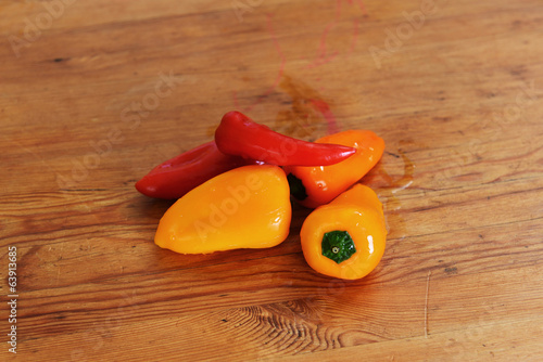 Photo: ripe peppers ripe peppers