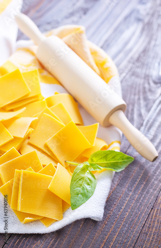 Photo: raw pasta raw pasta