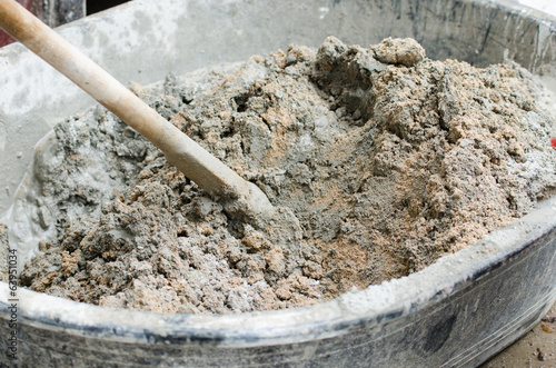 Photo: Cement mix bowl Cement mix bowl