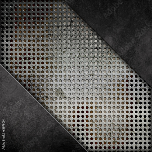 Illustration: Abstract metal background Abstract metal background