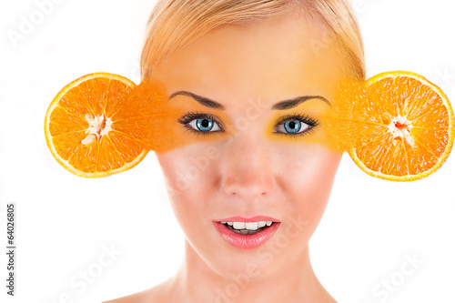 Photo: beautiful creative concept of healthy eating beautiful creative concept of healthy eating