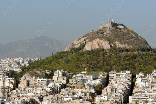 Photo: Mount Lycabettus, the highest point in Athens, Greece Mount Lycabettus, the highest point in Athens, Greece