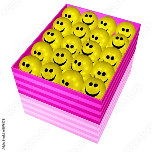 Illustration: Gute-Laune-Paket Gute-Laune-Paket