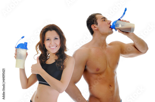 Photo: Young man and woman Young man and woman