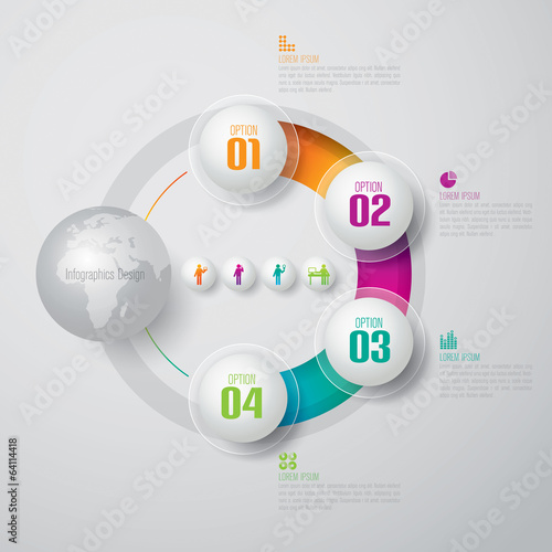 Vector: Infographics vector design template. Infographics vector design template.