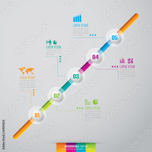 Vector: Infographics vector design template. Infographics vector design template.