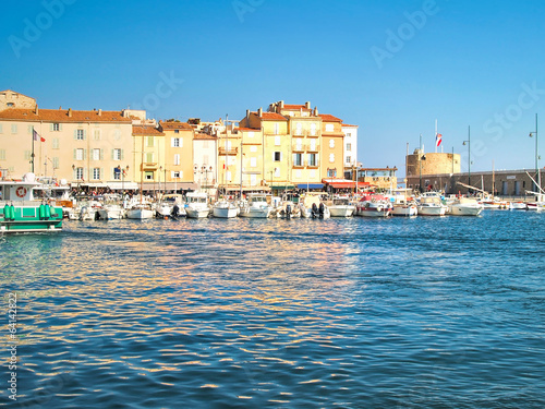 Photo: Harbor of St.Tropez, France Harbor of St.Tropez, France