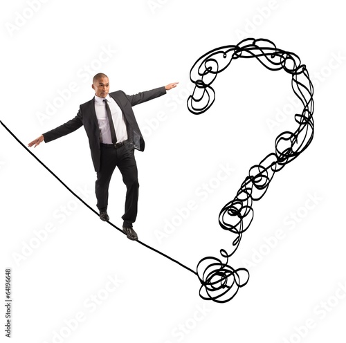 Photo: Problem and difficulty concept Problem and difficulty concept