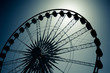 ferris wheel silhouette by moonlight ferris wheel silhouette by moonlight