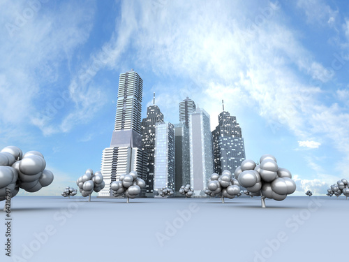 Illustration: Die Stadt Die Stadt