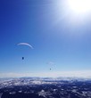 Paragliding duo Paragliding duo