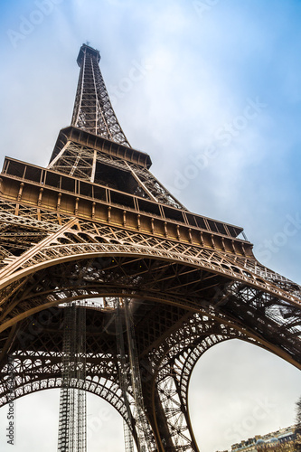 Photo: Eiffel Tower in Paris France Eiffel Tower in Paris France