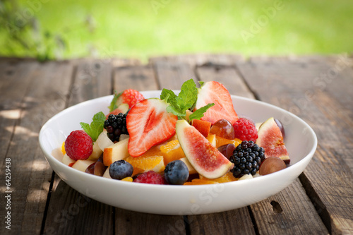 Photo: Frischer Obstsalat Frischer Obstsalat