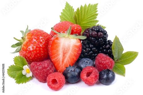 Photo: Verschiedene Beeren Verschiedene Beeren