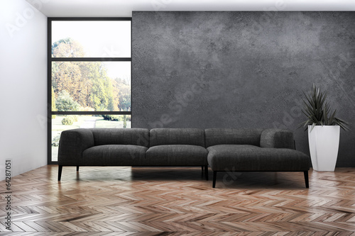 Illustration: Living room Living room