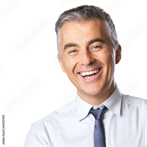 Photo: Attractive smiling businessman Attractive smiling businessman