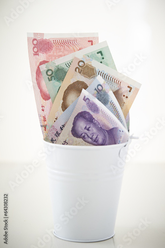 Photo: Chinese currency Chinese currency