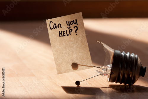 Photo: Can you help ? Can you help ?