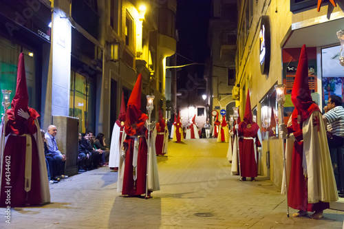 Photo: Evening procession during Holy Week Evening procession during Holy Week
