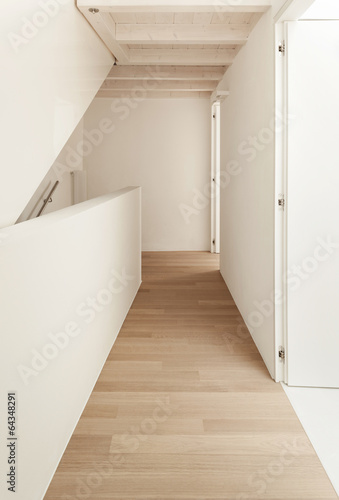 Photo: interior, empty corridor interior, empty corridor