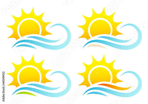 Vector: Sun & Waves Landscapes Sun & Waves Landscapes