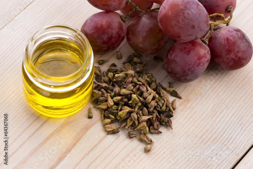 Photo: grape seed oil grape seed oil