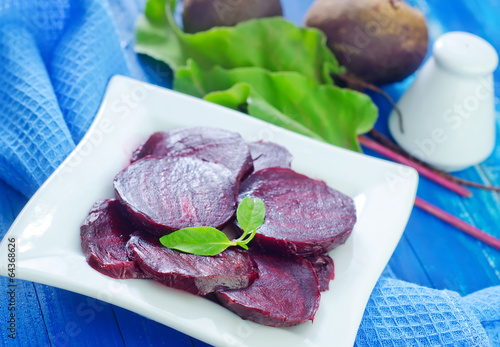 Photo: boiled beet boiled beet