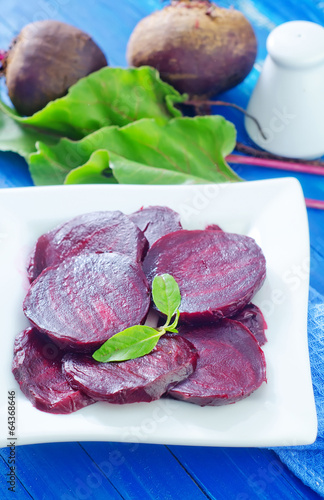 Photo: boiled beet boiled beet